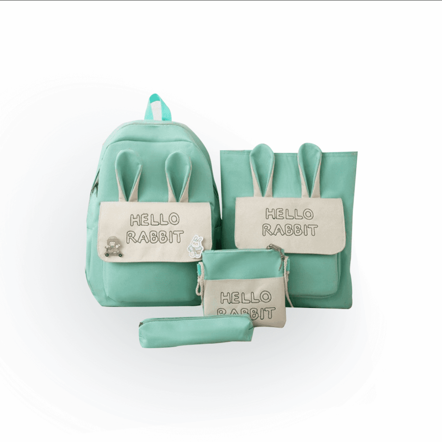 Juego de mochila de 4 accesorios