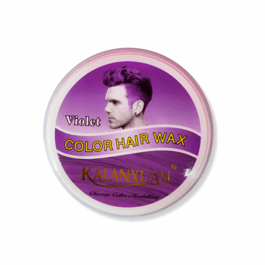 Cera para cabello color morado por pieza - Imagen 2