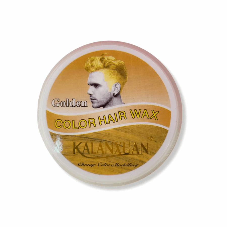 Cera para cabello color dorado por pieza - Imagen 2