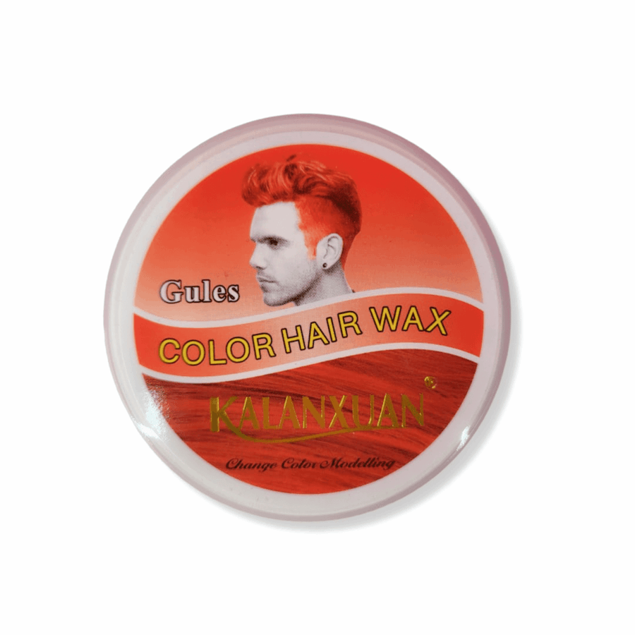 Cera para cabello color rojo por pieza - Imagen 2