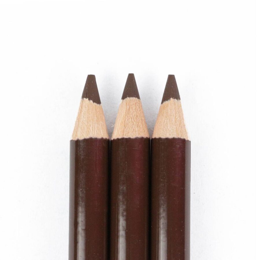 Lápiz MOOI de madera color café oscuro con 12 piezas - Imagen 2