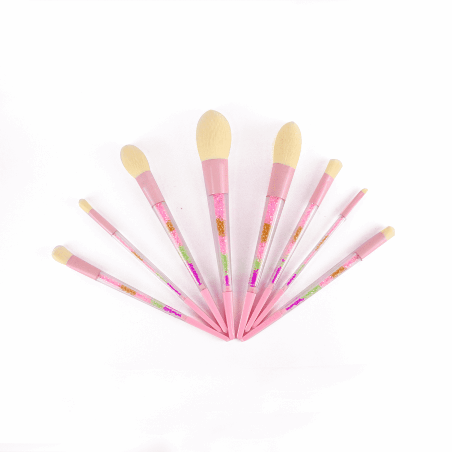 Set con 8 brochas diamantadas