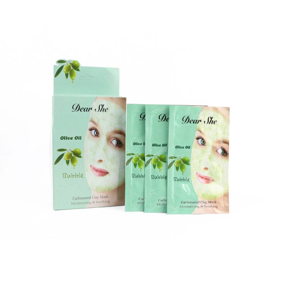 Mascarilla efervecente con aceite de oliva 20g