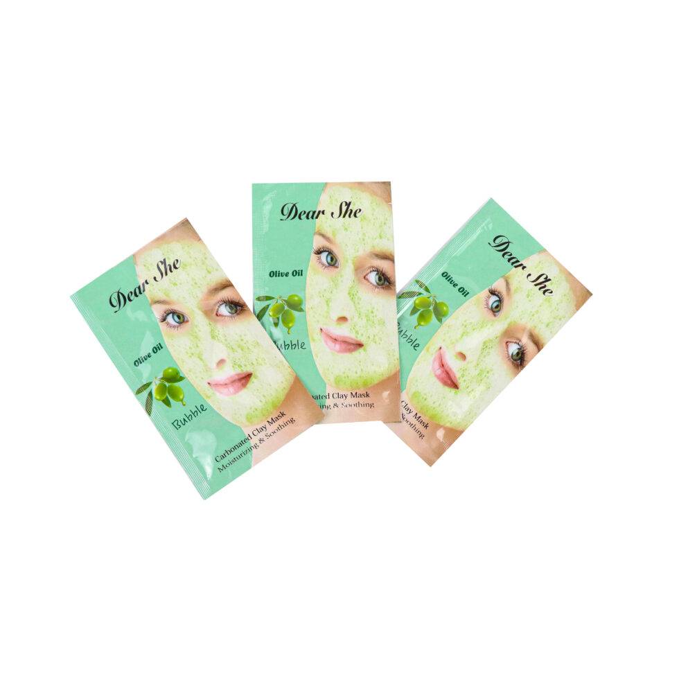 Mascarilla efervecente con aceite de oliva 20g - Imagen 2