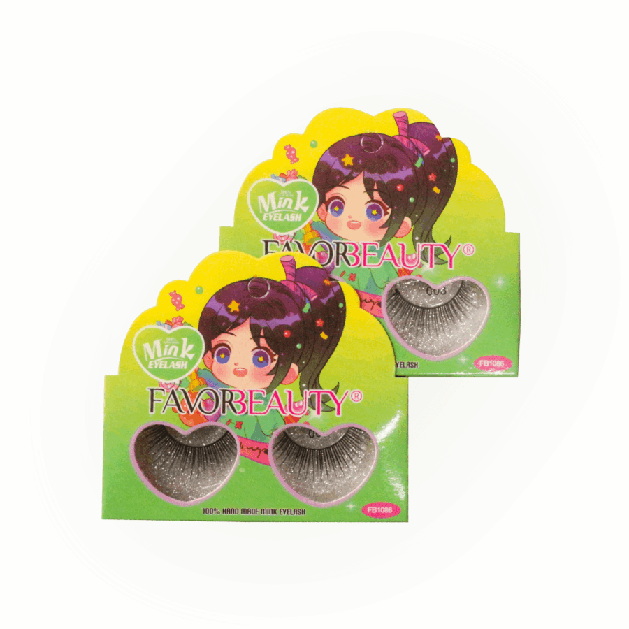 Pestaña 3D diseño de muñecas con 10 pares - Imagen 3