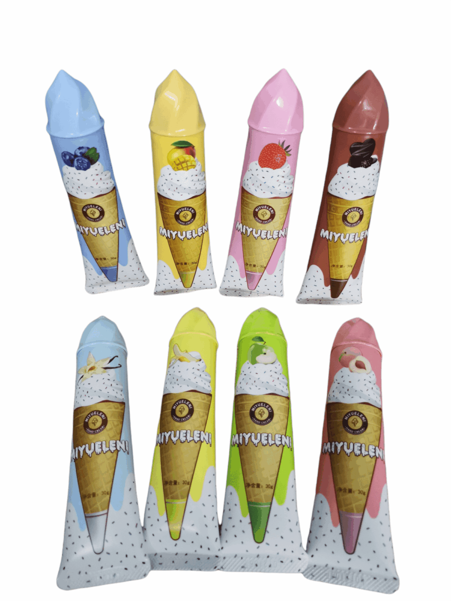 Set de 8 cremas con olor a helado 30g c/u - Imagen 3