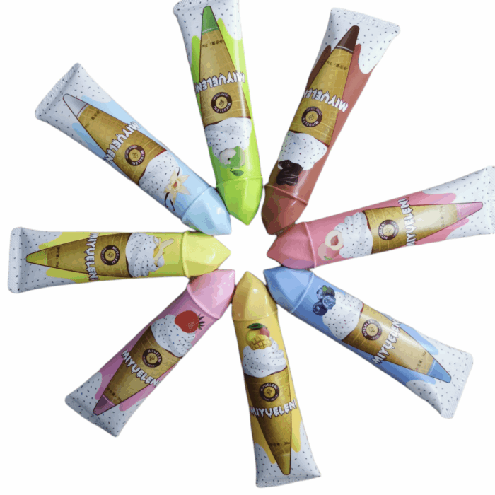 Set de 8 cremas con olor a helado 30g c/u