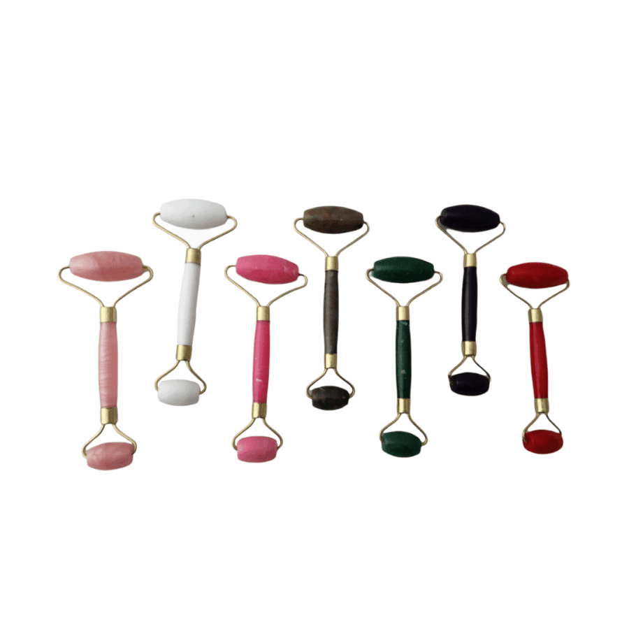 Rodillo de jade en distintos colores 13.9cm - Imagen 2