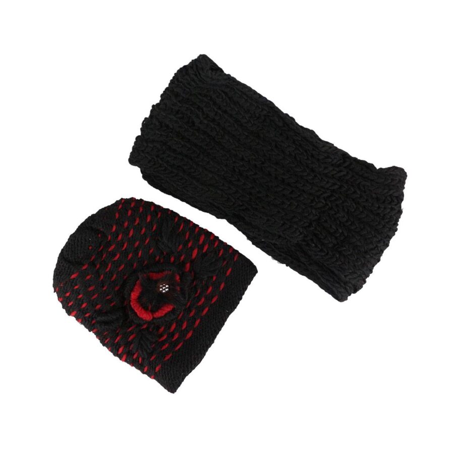 Gorro con bufanda para niña mix colores - Imagen 2