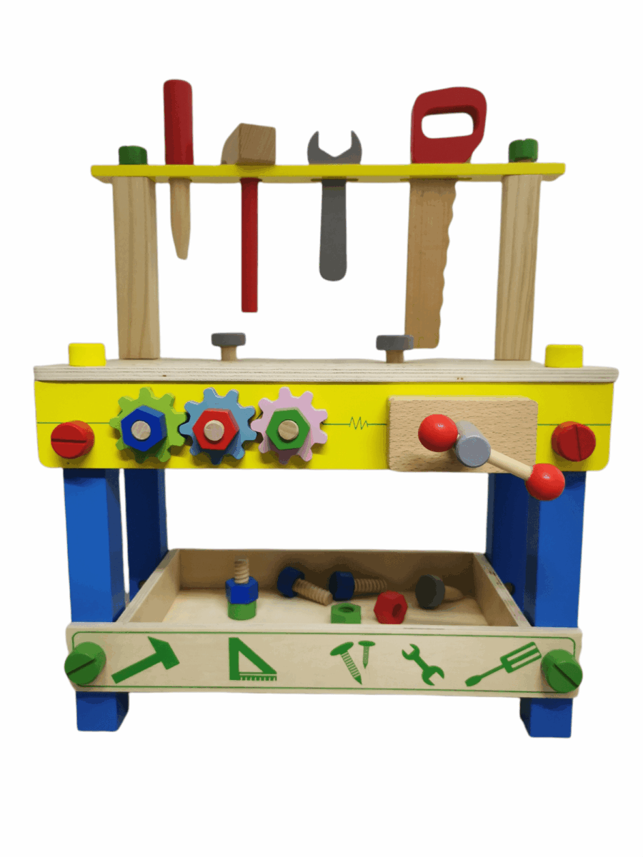 Juguete didactico de madera