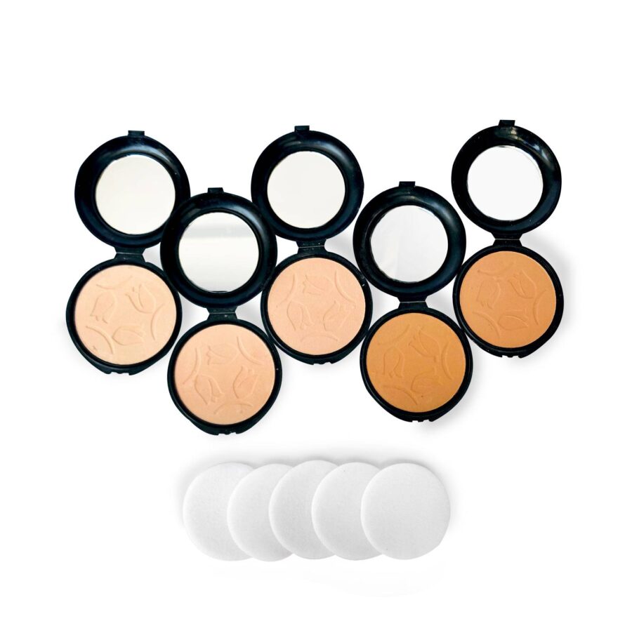 Polvo compacto MOOI con aplicador