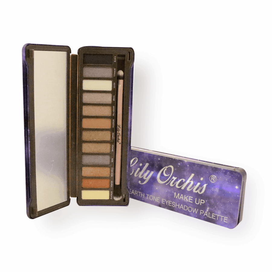 Paleta de sombras en lata con 12 tonos - Imagen 4