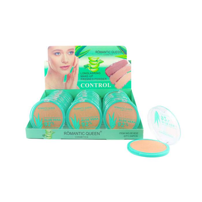 Polvo compacto de aloe vera