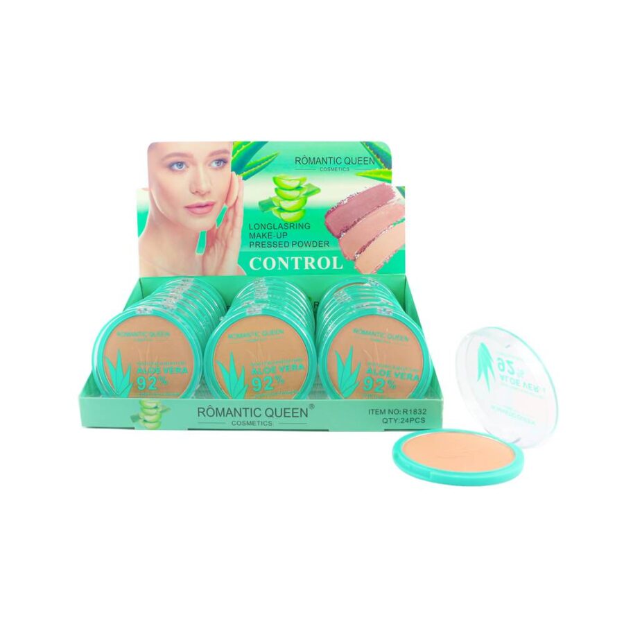 Polvo compacto de aloe vera