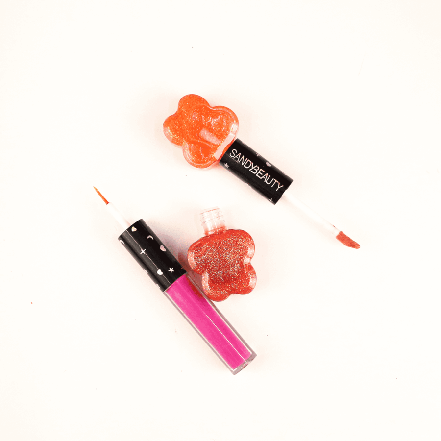 Gloss matte +        delineador con glitter - Imagen 2