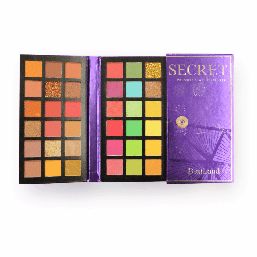 Paleta de sombras tipo libro de 72 tonos - Imagen 2