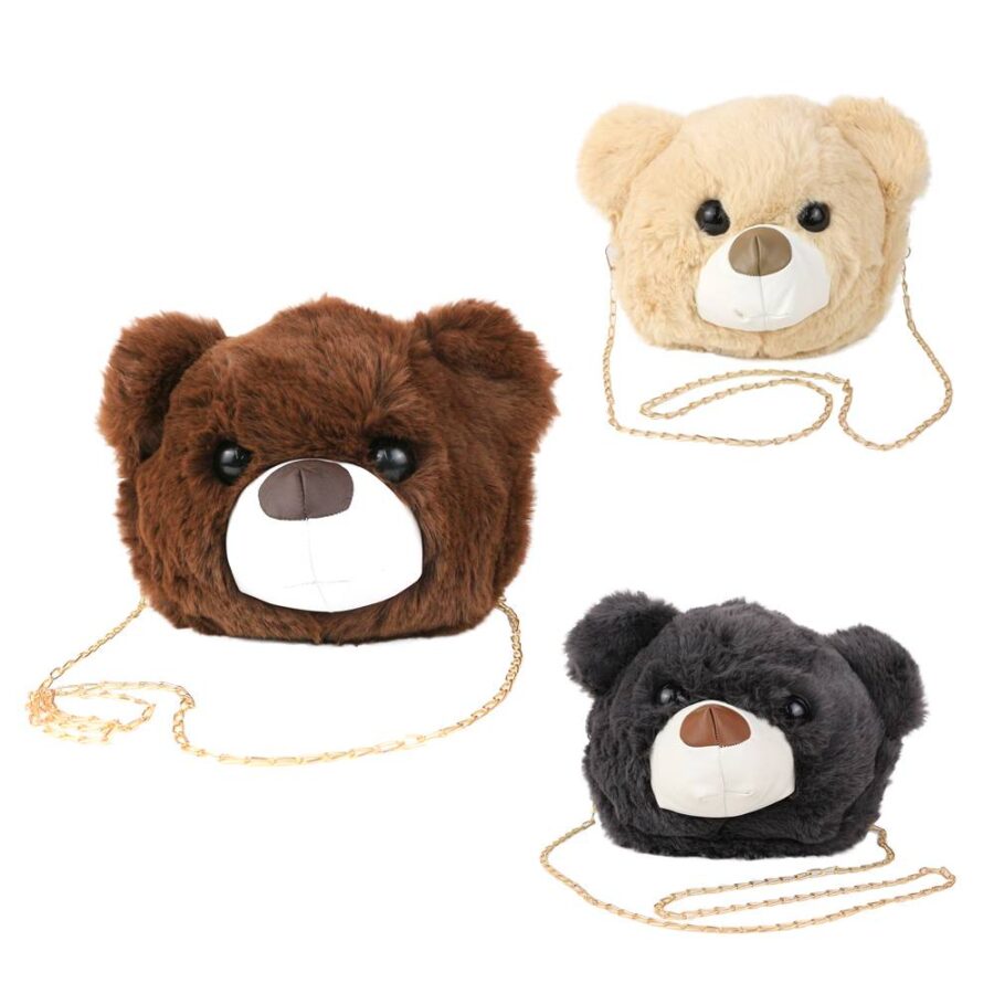 Bolsa de peluche en forma de oso 60x60cm