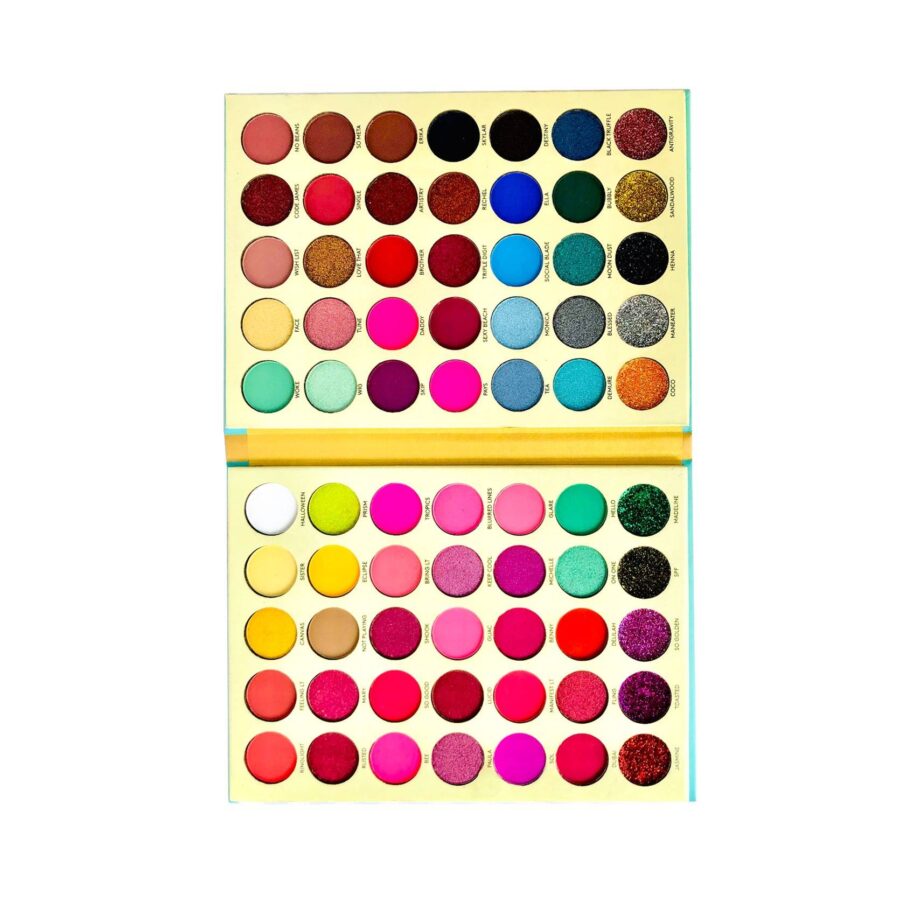 Paleta de sombras Blue con 70 tonos - Imagen 3
