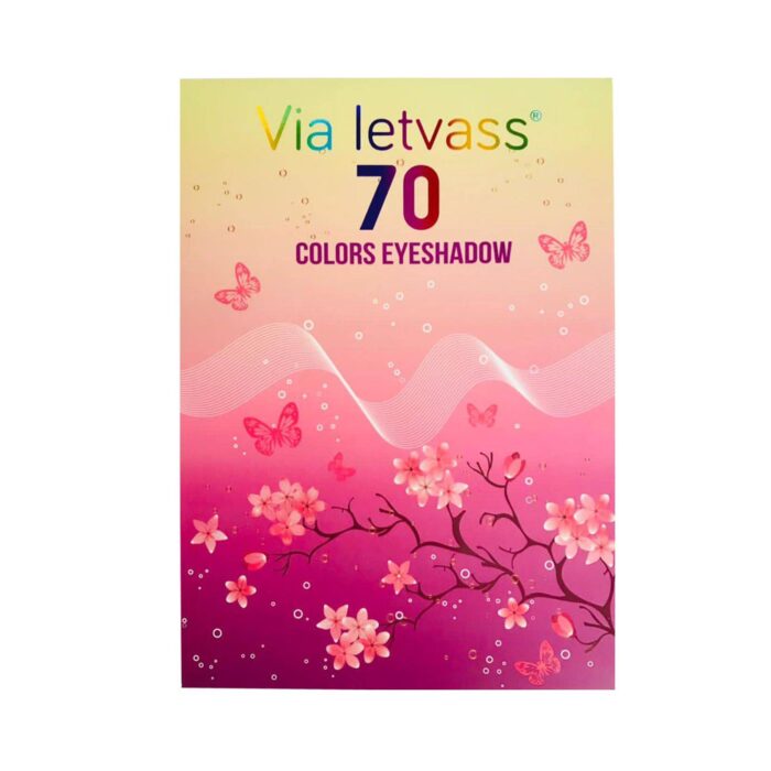 Paleta de sombras Pink con 70 tonos