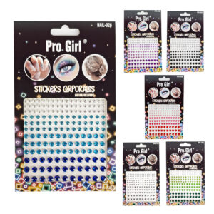 Pegatinas de perlas PRO GIRL con 12 piezas
