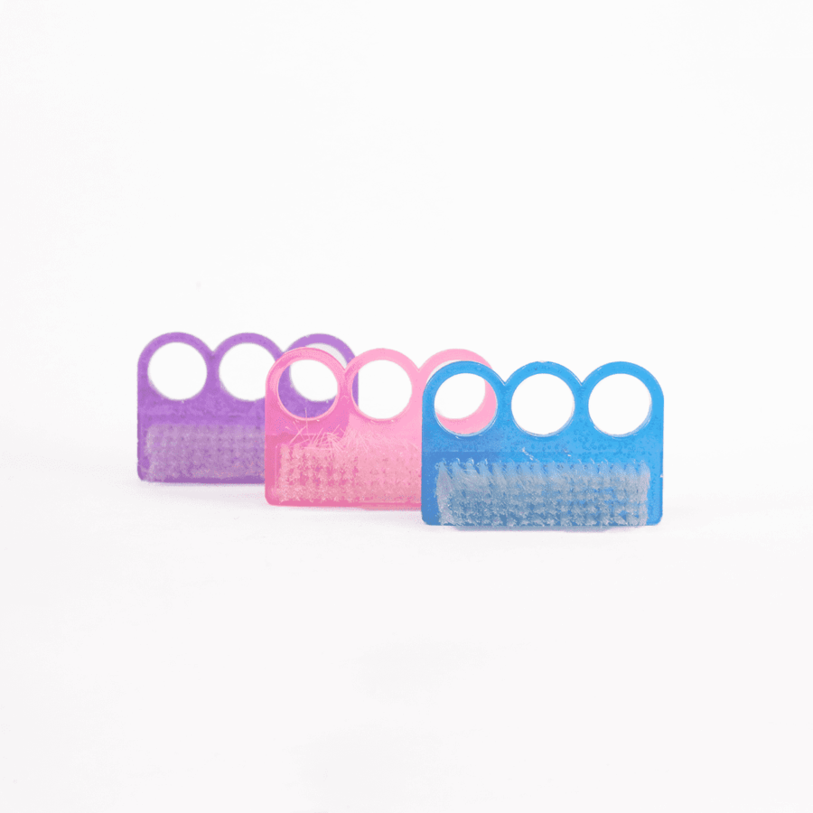 Set con 12 cepillos limpiadores para uñas