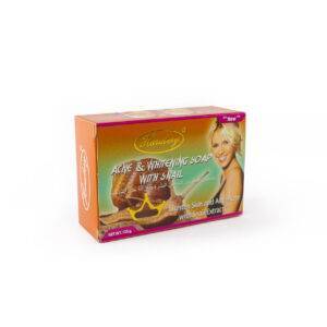 Jabón antiacné y blanqueador con baba de caracol 135g