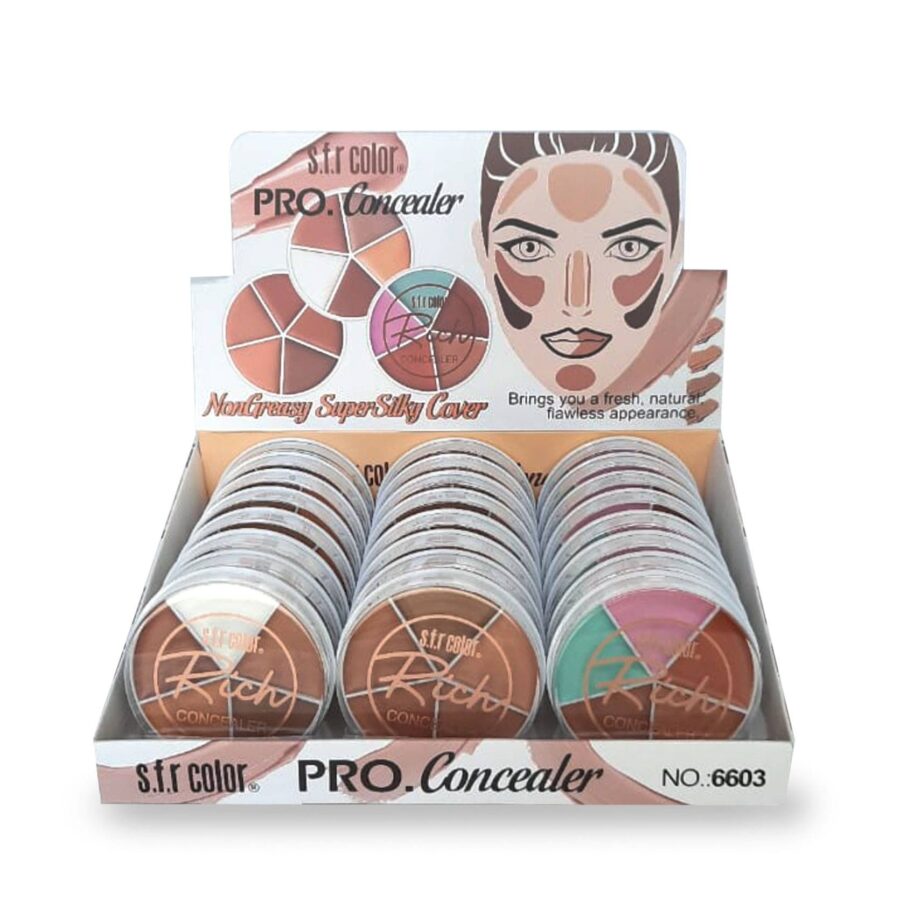 Contornos y corrector PRO en 5 tonos con 24 piezas - Imagen 2