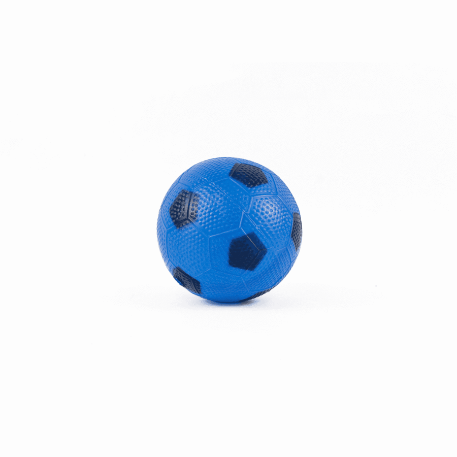 Pelota de 10 cm desinflada en color rojo, amarillo, azul y verde (CAJA) - Imagen 3