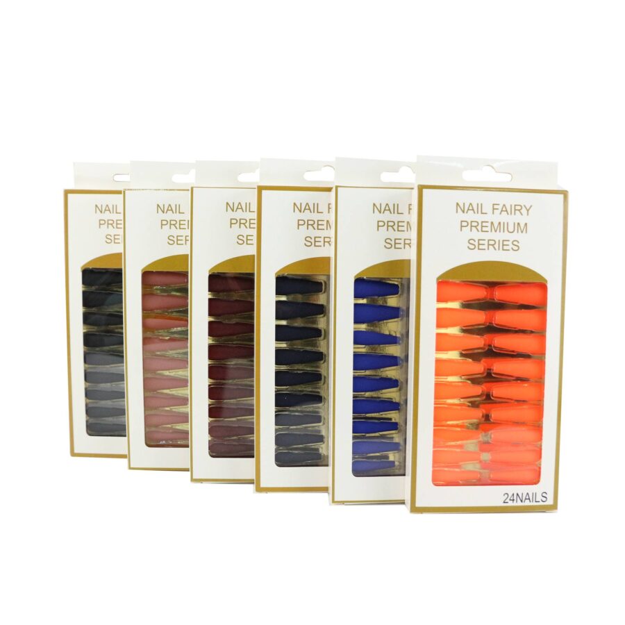 Paquete de uñas con 12 piezas