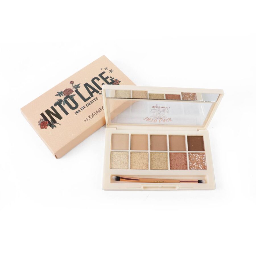 Paleta de sombras de bolsillo con 10 tonos