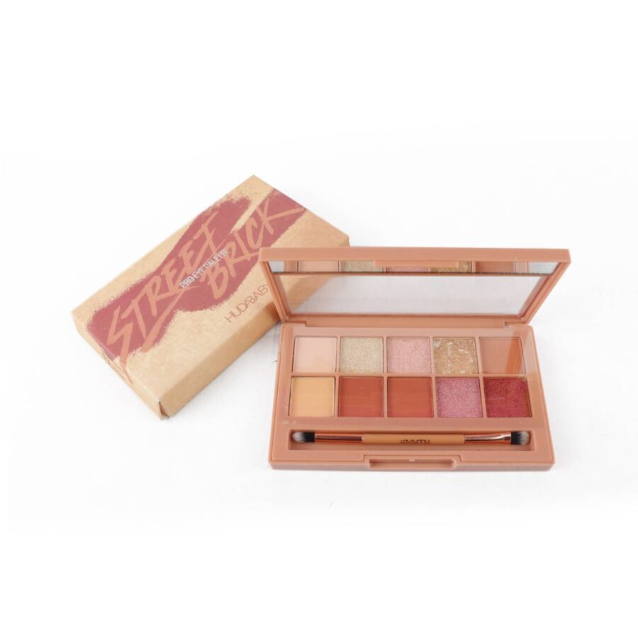 Paleta de sombras de bolsillo con 10 tonos