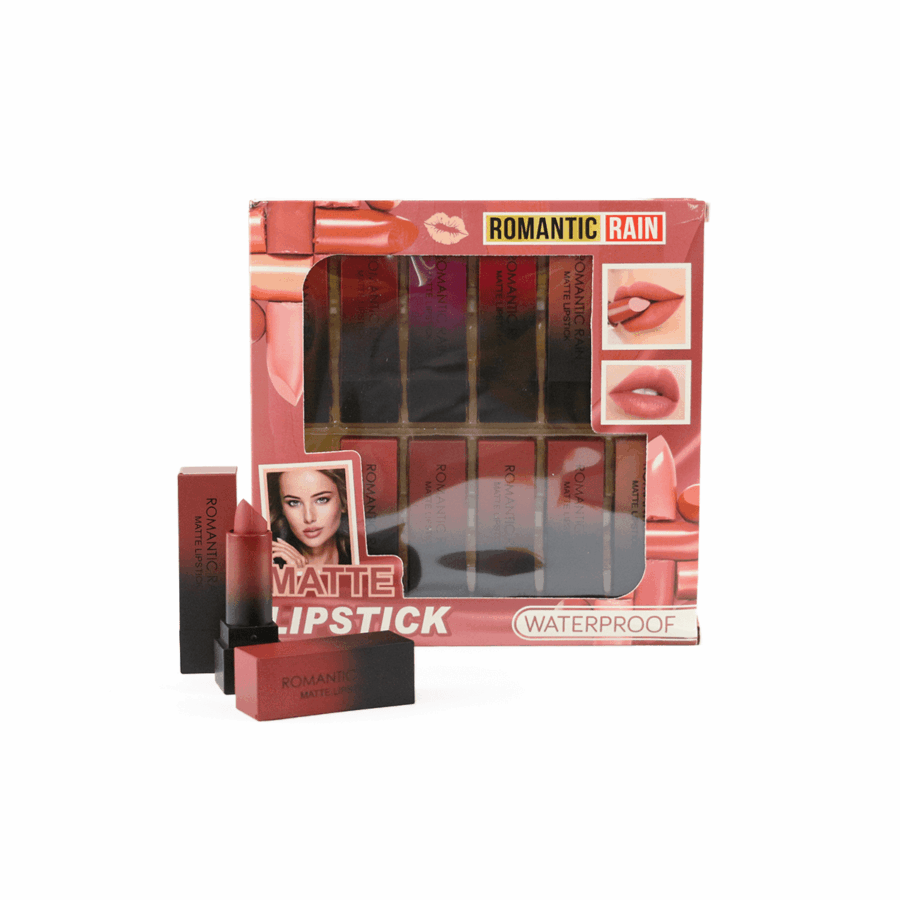 Labial matte en 12 tonos