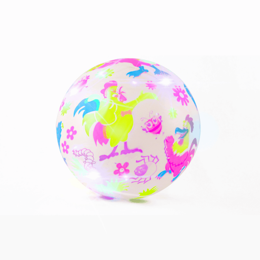 Pelota fluorescente con luz - Imagen 4
