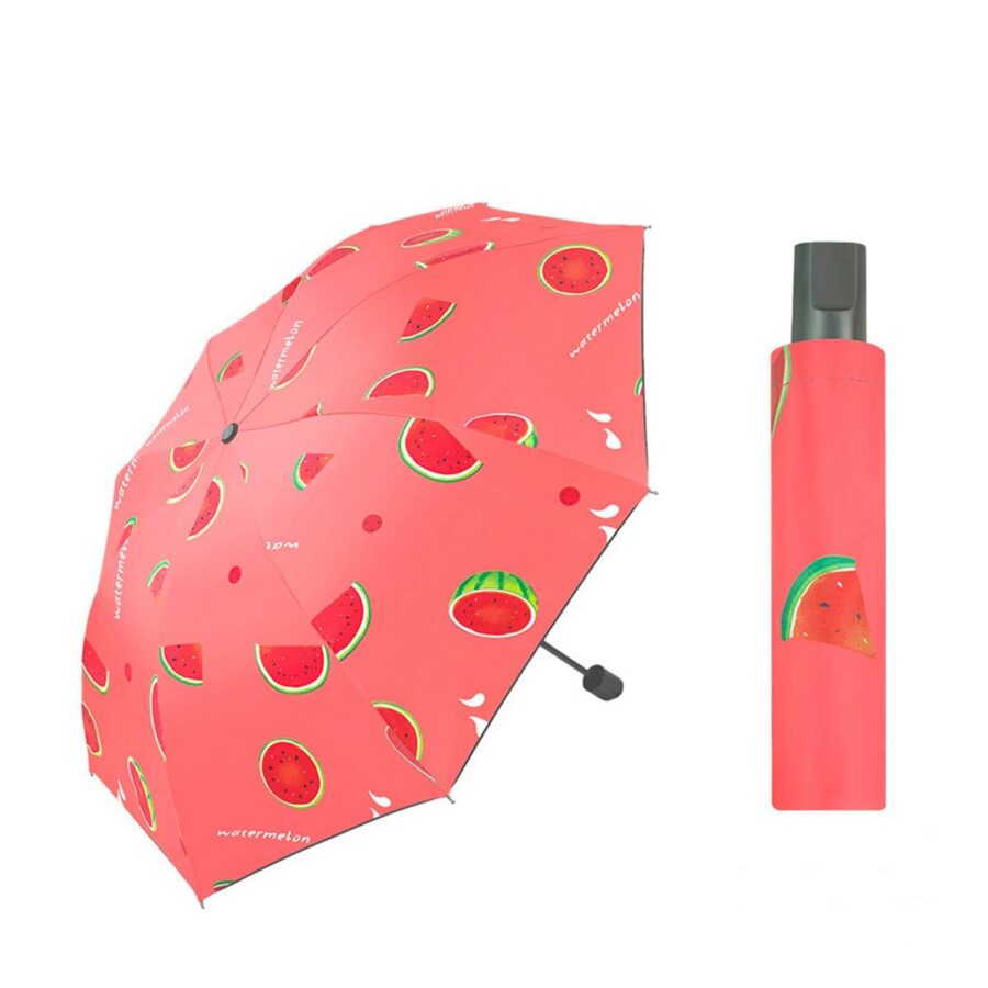 Sombrilla de bolsillo diseño de frutas