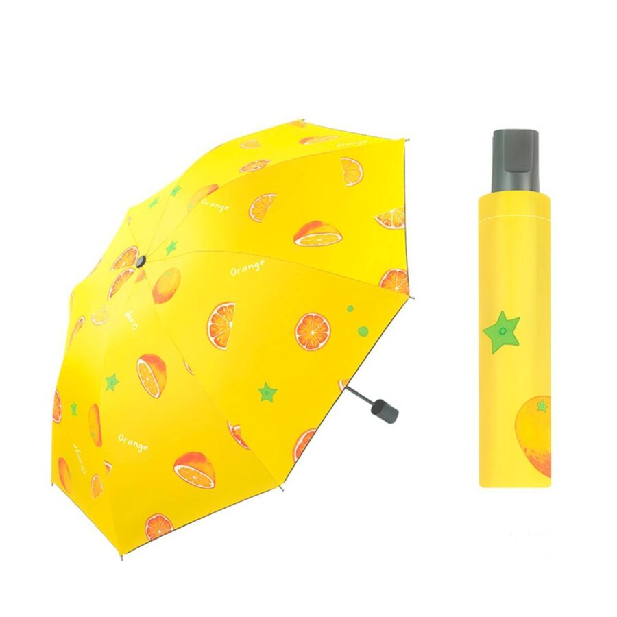 Sombrilla de bolsillo diseño de frutas - Imagen 3