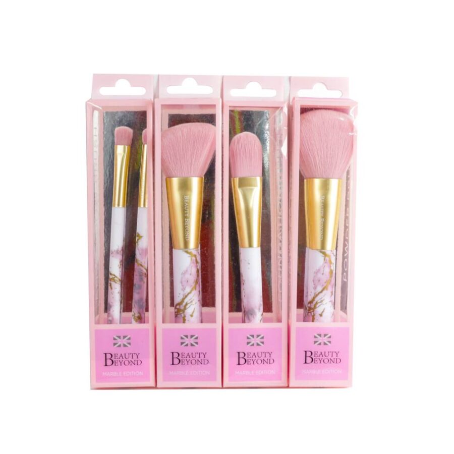Brochas para maquillaje con 4 piezas