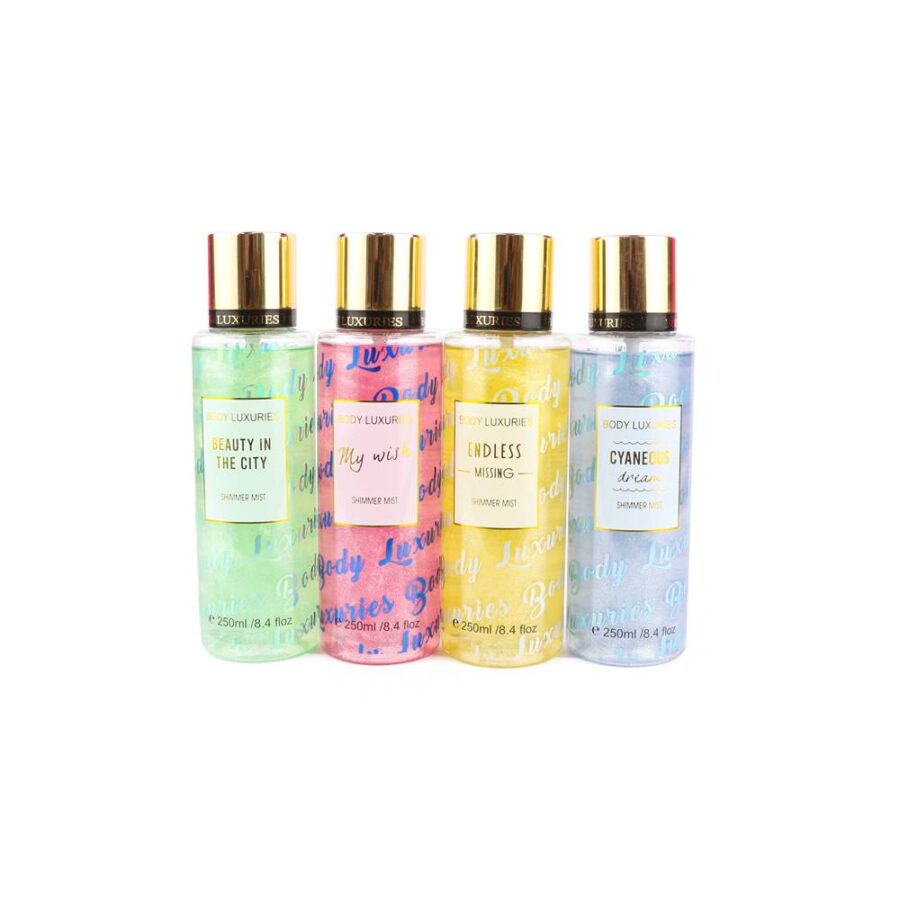 Perfume con destellos de 250 ml