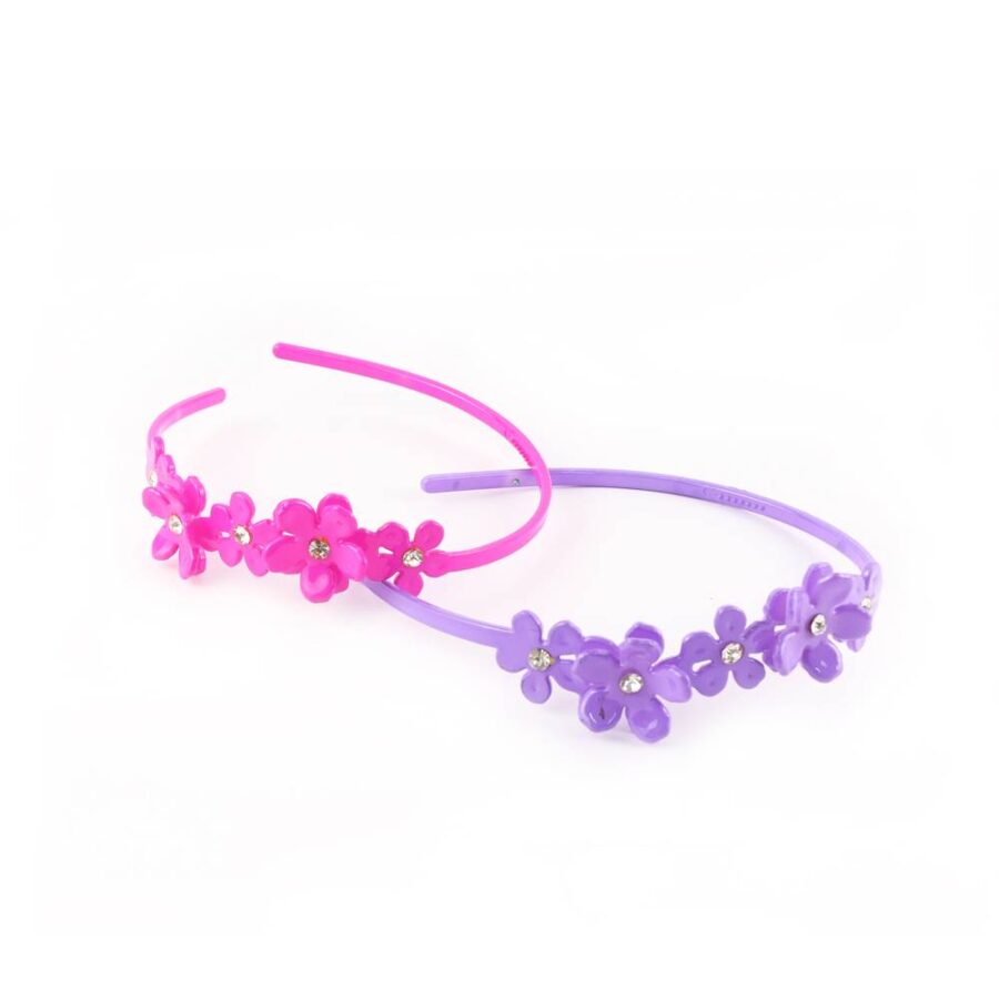 Diadema de flores con 12 piezas - Imagen 2