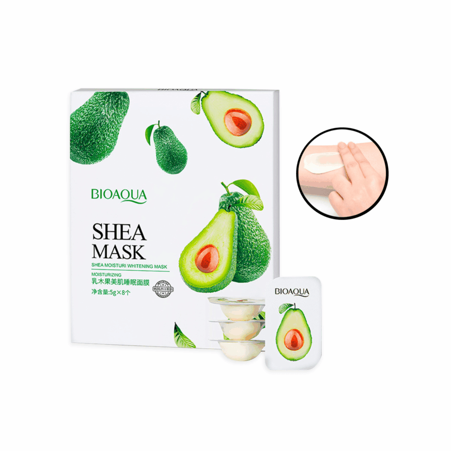 Set de 8 ampolletas de aguacate de 5g c/u