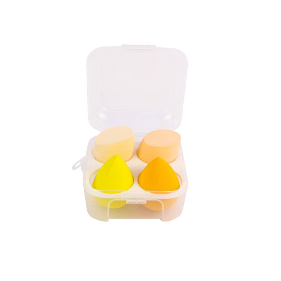 Estuche de 4 esponjas para maquillaje - Imagen 9