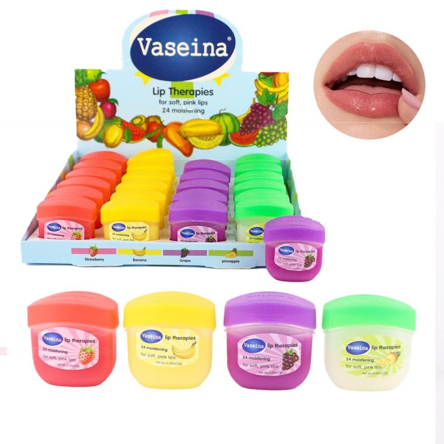 Balsamo                  vaselina                        de frutas