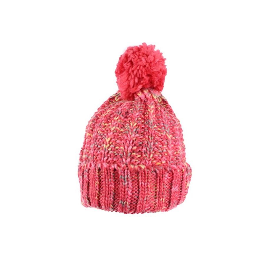 Gorro con Pompon Afelpado y Jaspeado - Imagen 4