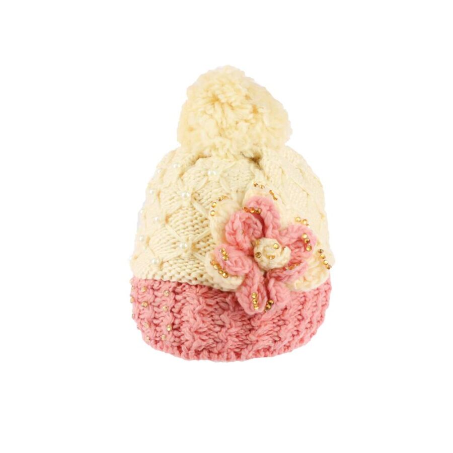 Gorro Aperlado con Pompon Afelpado - Imagen 5