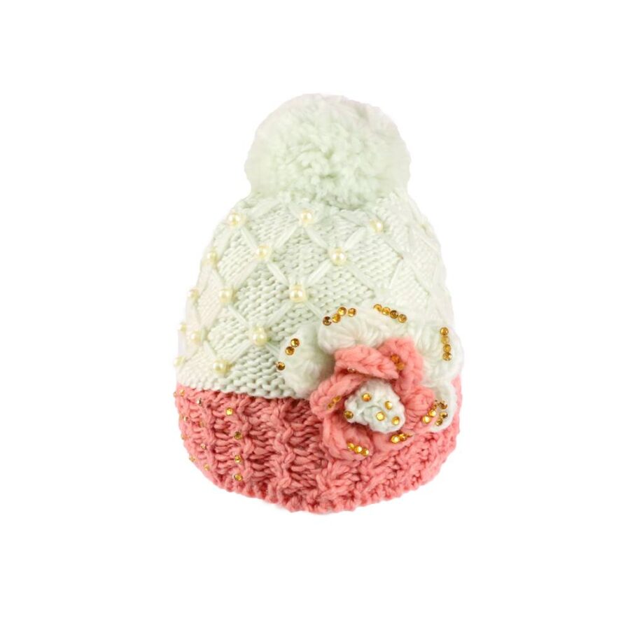 Gorro Aperlado con Pompon Afelpado - Imagen 6