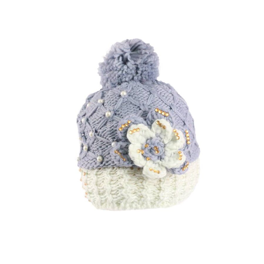 Gorro Aperlado con Pompon Afelpado - Imagen 4