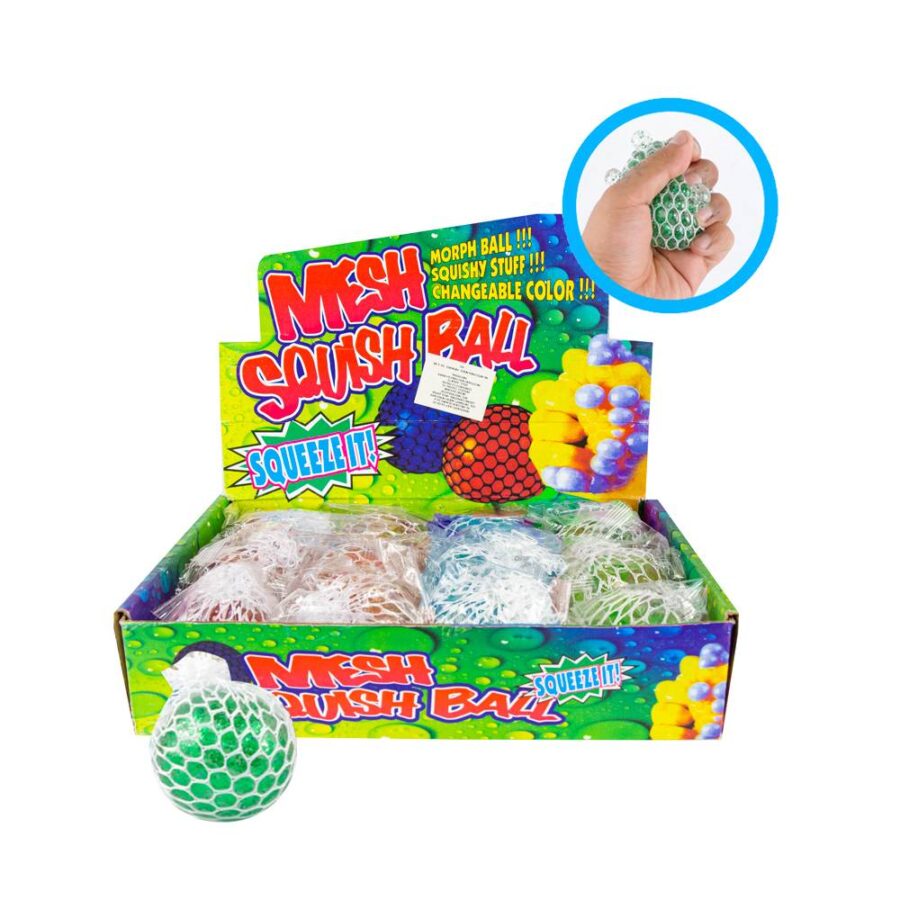 Pelota anti estrés metálica (CAJA)
