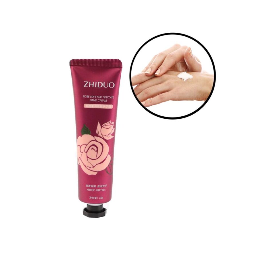 Crema para manos de rosas 30g