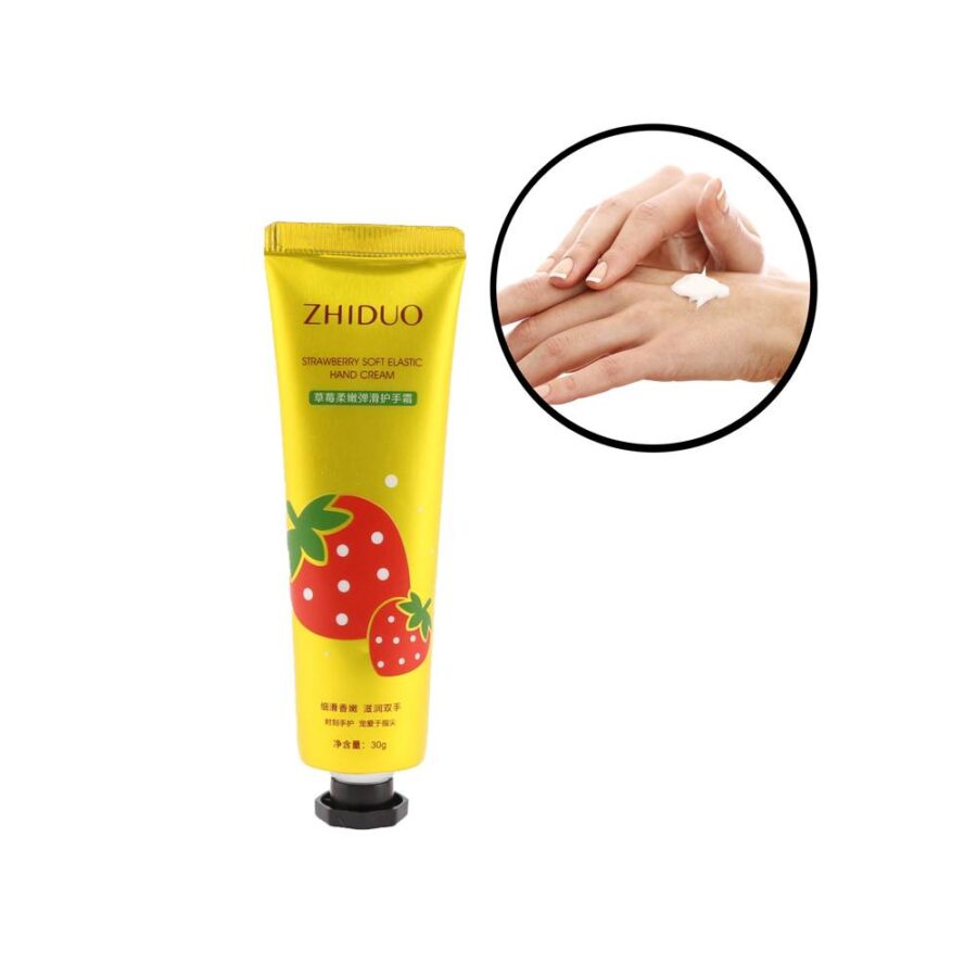 Crema para manos de fresa 30g