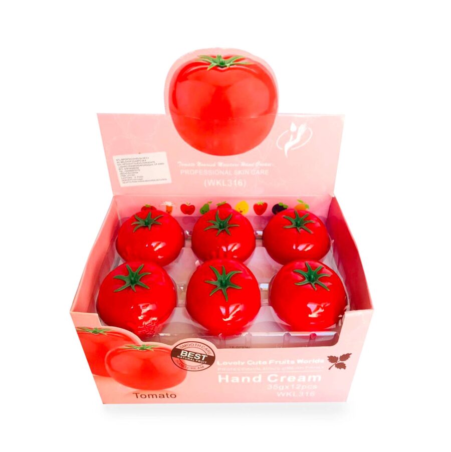 Crema con diseño y aroma a jitomate 35g