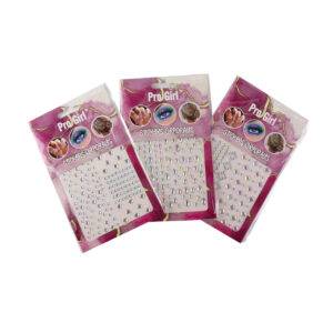 Pegatinas de diamantes PRO GIRL con 12 piezas